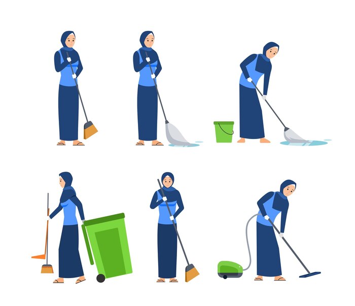 أنواع الخدم الذين يمكن استقدامهم